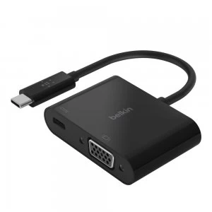 Image of Belkin USB-C to VGA and Charge Adaptor