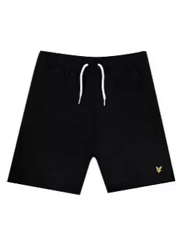 Image of Lyle & Scott Boys Swimshorts - Black, Size Age: 9-10 Years