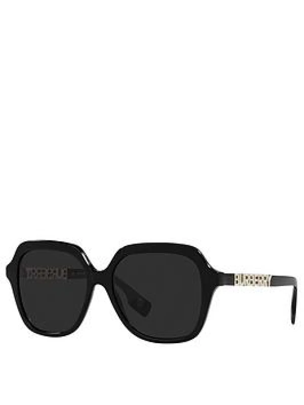 Image of Burberry Square Frame Sunglass Black VYPZ3 Unisex