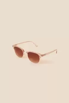 Image of Clear Round Sunglasses