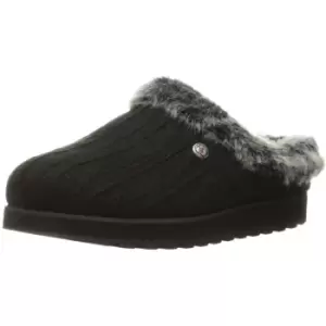 Image of Skechers Womens/Ladies Keepsakes - Ice Angel Fluffy Trim Mule Slippers UK Size 3 (EU 36, US 6)