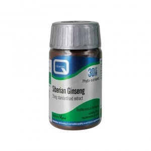 Image of Quest Vitamins Siberian Ginseng Extract 35mg Tabs 30 (601612)