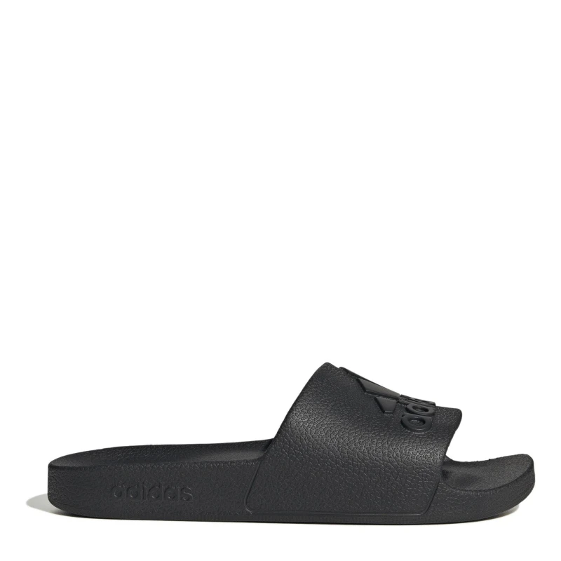 Image of adidas adilette aqua sandals in Black UK 6