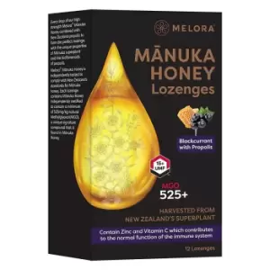 Image of Melora Manuka Honey & Propolis Lozenges - Blackcurrant