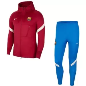 Image of Nike Barcelona Strike Tracksuit 2021 2022 Mens - Red