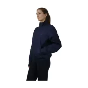 Image of Hy Womens/Ladies Signature Waterproof Blouson Jacket (L) (Navy)