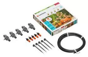 Image of GARDENA Micro-Drip-System Micro-Drip Pflanztoepfe expansion set 13mm (1/2) Ø Hose length: 5m 13005-20