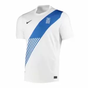 Image of 2020-2021 Greece Home Nike Football Shirt