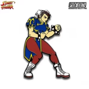 Image of PFSF005 Street Fighter Chun-Li Augmented Reality Pin