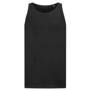 Image of Stedman Mens Classic Fitted Tank Top (M) (Black Opal)