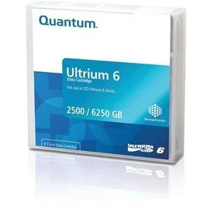 Image of Quantum LTO 6 Data Tape 2500GB Native 6.25TB Compressed MR L6MQN 01S