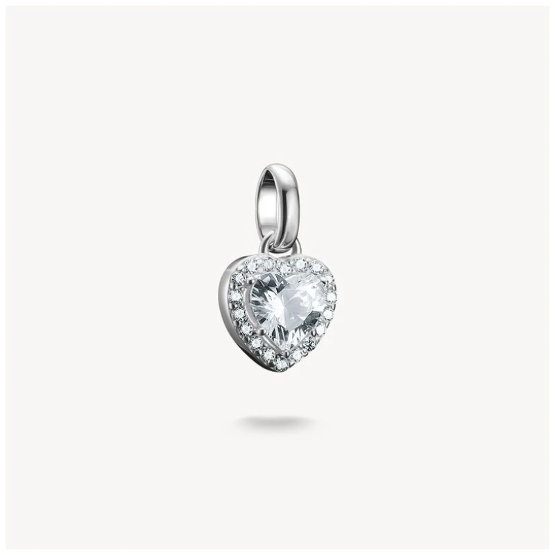 Image of Thomas Sabo CC1278-051-14 Charm pendant heart with stones Jewellery