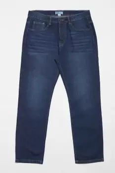 Image of Dark Wash Straight Fit Jean