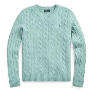 Image of POLO RALPH LAUREN Polo Julianna Knit Jumper - Green