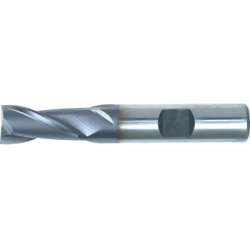 Image of 6.00MM HSS-Co 8% 2 Flute Weldon Shank Slot Drills - TiCN Coated - Swisstech