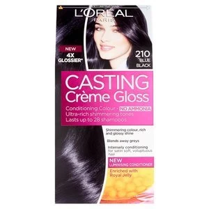 Image of Casting Creme Gloss 210 Blue Black Semi Permanent Hair Dye Black