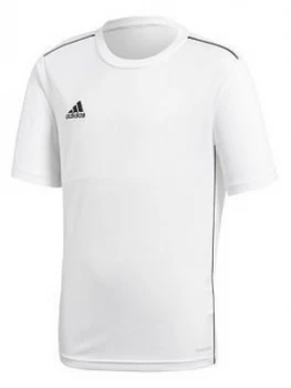 Image of Adidas Kids Core 18 T-Shirt - White