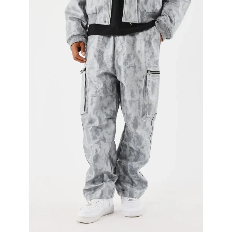 Image of Project X Paris Erosion pocket trousers Project X Paris Gris Male XL