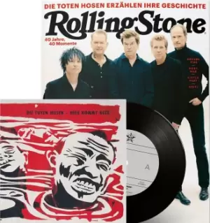 Image of Die Toten Hosen Rolling Stone 05/22 inkl. 7-Inch-Vinyl-Single Magazine multicolour