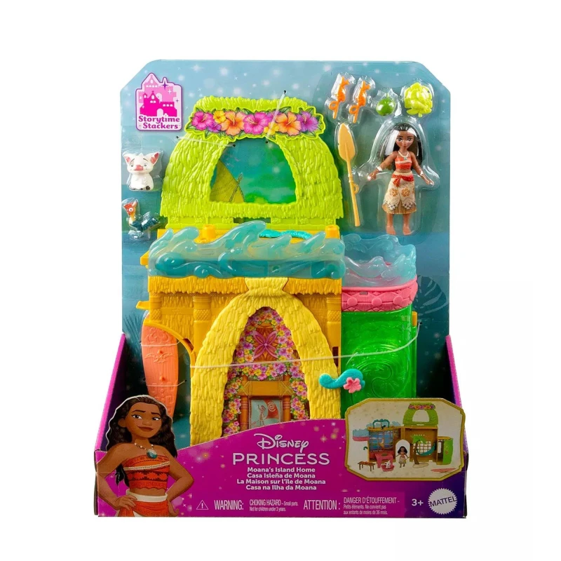 Image of Disney Princess Disney Princess Storytime Stackers Moana's Island Home