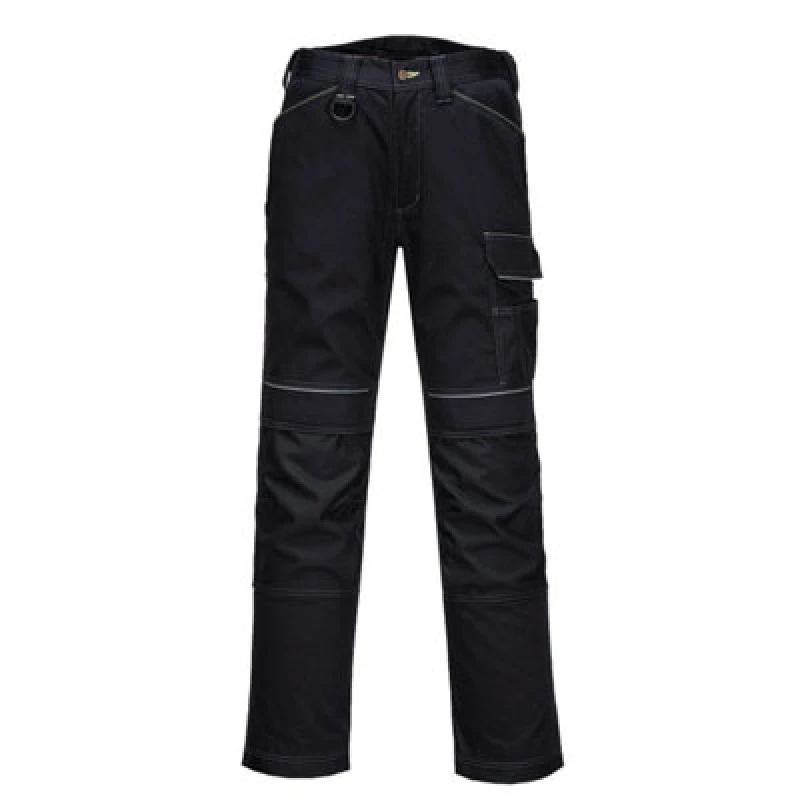 Image of Portwest PW3 Mens Urban Work Trousers T601BKS30 Colour: Black