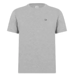 Image of CP COMPANY Short Sleeve Basic Logo T Shirt - Grey