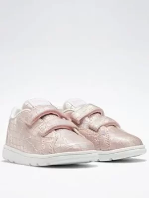 Image of Reebok Royal Complete Cln 2 Shoes, Pink/White, Size 9 Younger