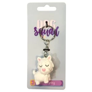 Image of Dog Squad Westie Dog Keyring