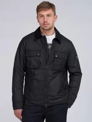Image of Barbour International Accelerator Baffins Wax, Black Size M Men