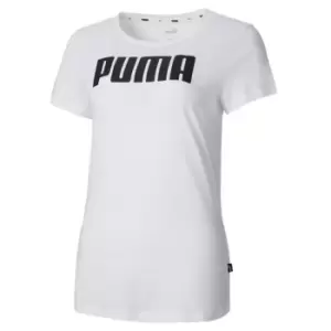 Image of Puma Essential T-Shirt Womens - White