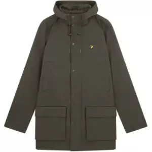 Image of Lyle and Scott Hooded Jacket Mens - Green