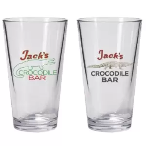 Image of American Gods Jacks Crocodile Bar Pint Glass Set