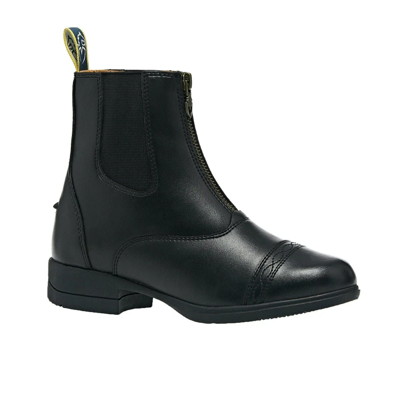 Image of Moretta Womens Clio Paddock Boots in Black Size: 4 Black Female 4