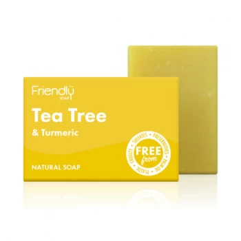 Image of Friendly Soap Tea Tree & Turmeric Soap - 95g x 6