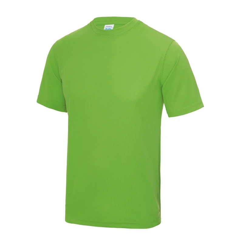 Image of AWDis AWDis Men Just Cool Performance Plain T-Shirt in Green Size: X-Small Green XS Male 5055747892239
