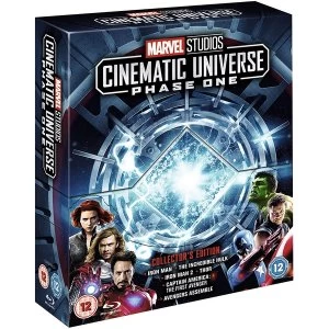 Image of Marvel Studios Cinematic Universe Phase 1 (6 Films) Bluray