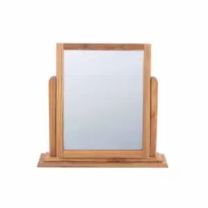 Image of Dunkeld Single Mirror Oak Finish