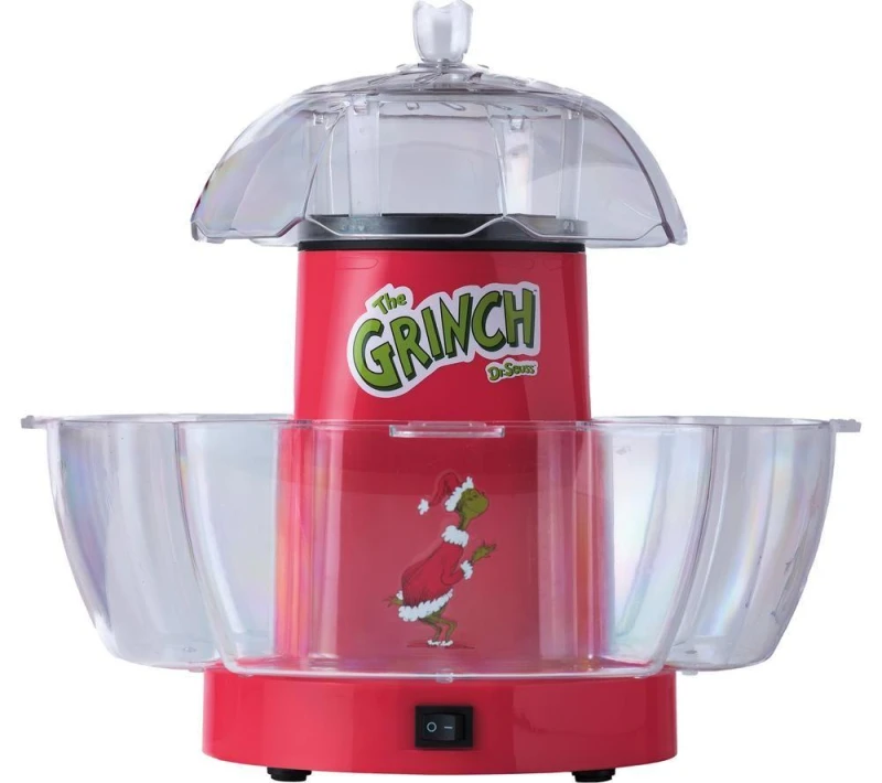 Image of GRINCH Dr. Seuss Popcorn Maker - Red 5024996986952