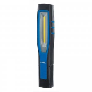 Image of Draper Rechargeable 7W COB LED Inspection Light Blue