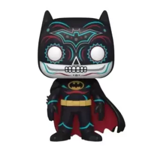 Image of DC Comics Dia De Los DC Batman Glow-In-The-Dark EXC Funko Pop! Vinyl