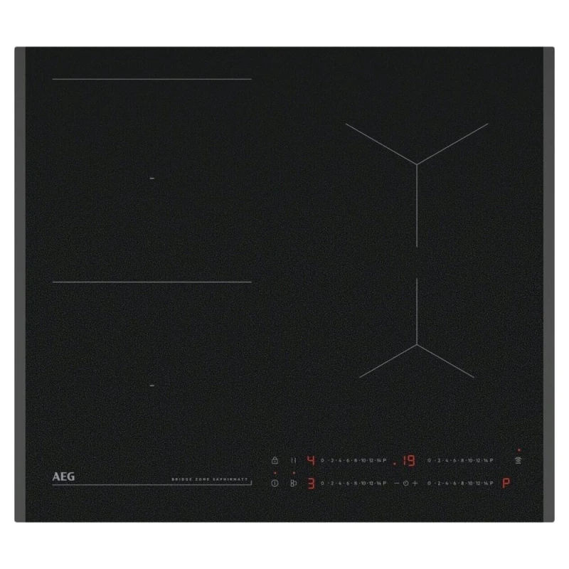 Image of AEG SaphirMatt TO64IB00FZ 59cm Induction Hob - Matt Black