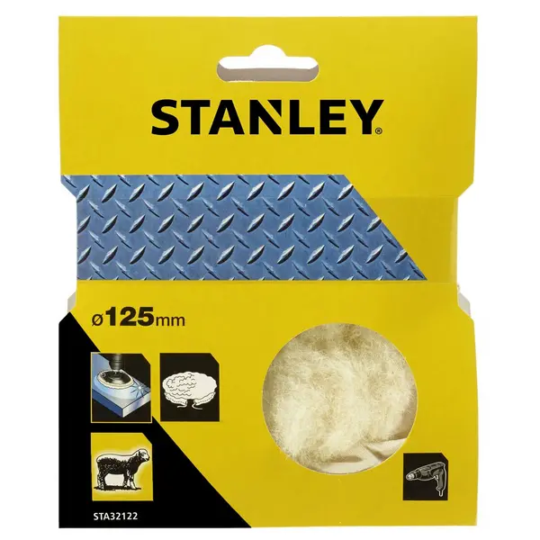 Image of Stanley 125mm Lambswool Bonnet - STA32122-XJ