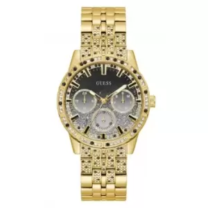 Image of Ladies Cascade Stainless Steel Gold Tone Watch GW0365L2