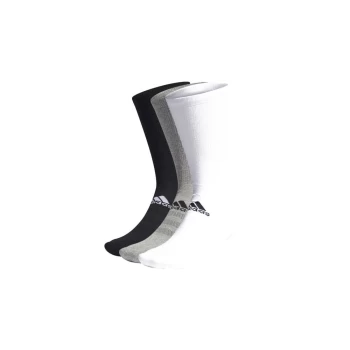 Image of adidas 3 PK CREW Socks - Grey3 - 6508