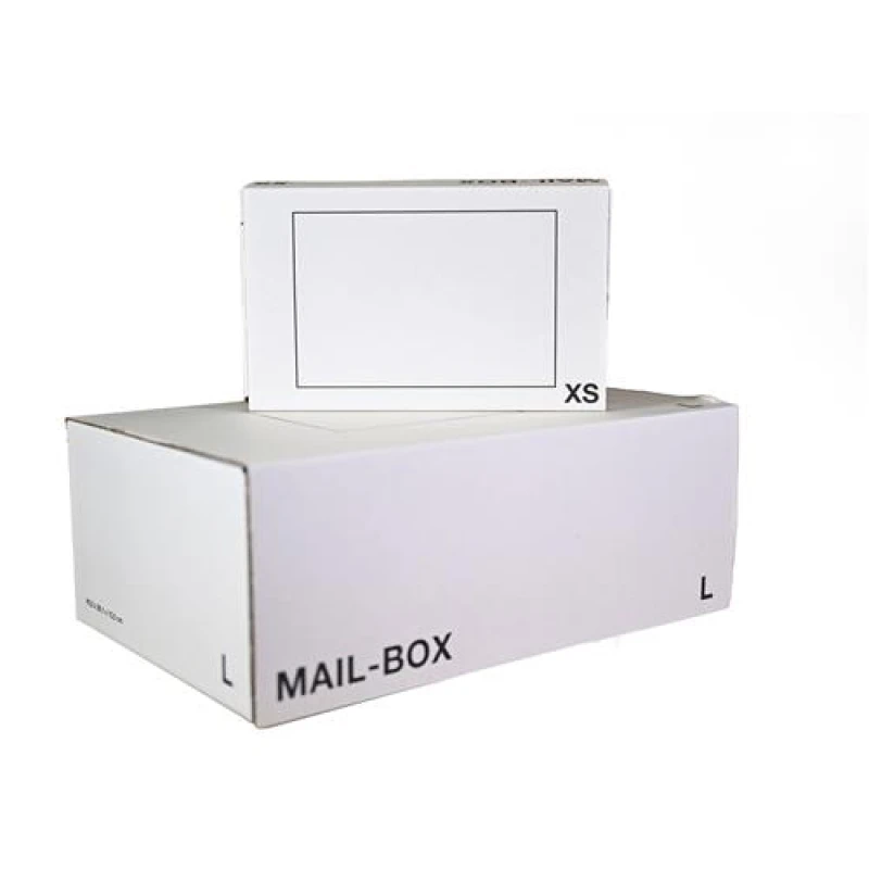 Image of LSM Standard Mailing Box 245 x 150 x 30mm XSmall White (Pack 20) - 212111020