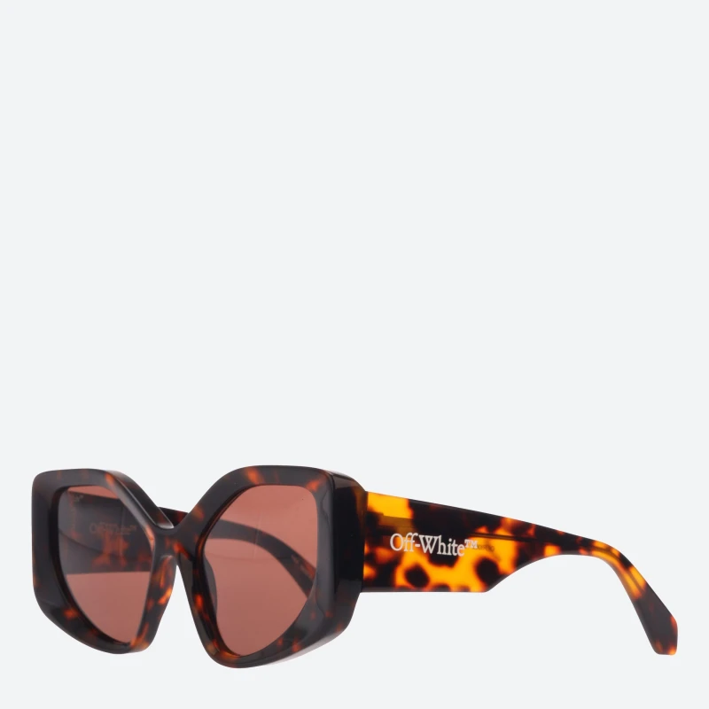 Image of Off White Denver Sun Sunglasses Havana Brown unisex One Size