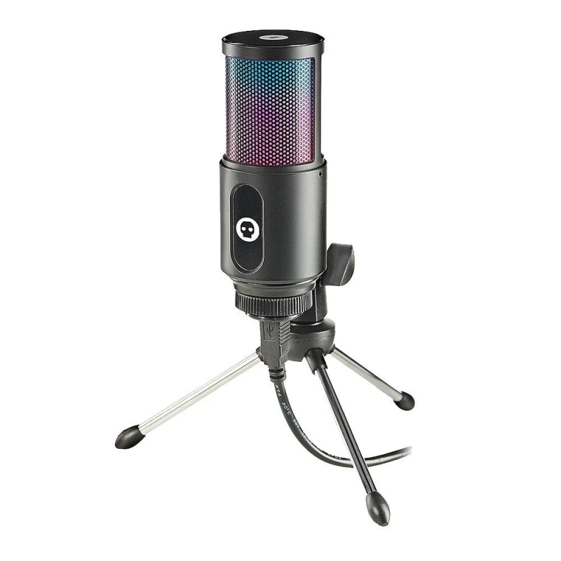 Image of Numskull LED Microphone - Black One Size