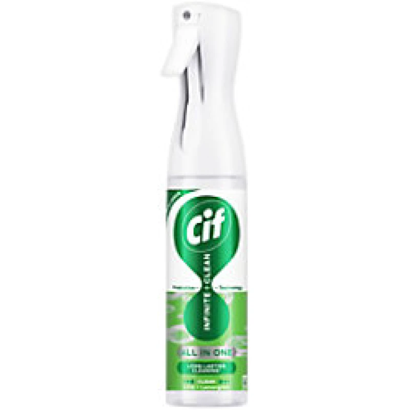 Image of Cif Infinite Clean All In One Cleaner Spray Lime & Lemongrass 250ml X 6 Pack 64837191-6