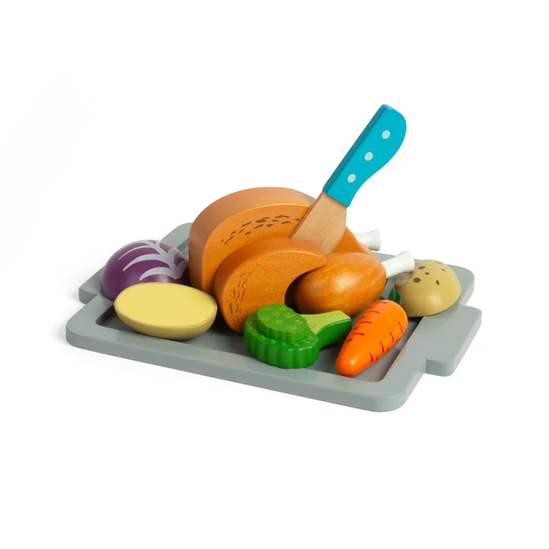 Image of BIGJIGS Toys Roast Dinner Set