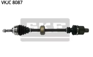 Image of SKF Drive shaft RENAULT VKJC 8087 7700110482,7700111257,7700113258 CV axle,Half shaft,Driveshaft,Axle shaft,CV shaft,Drive axle 7701352774,7701352776